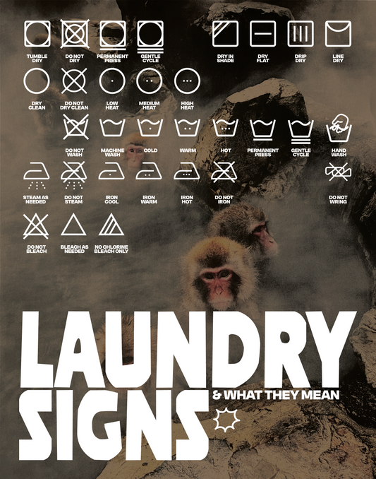 LAUNDRY POSTER 11x14